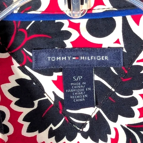 Tommy Hilfiger Floral Blouse Sz S - Picture 5 of 6